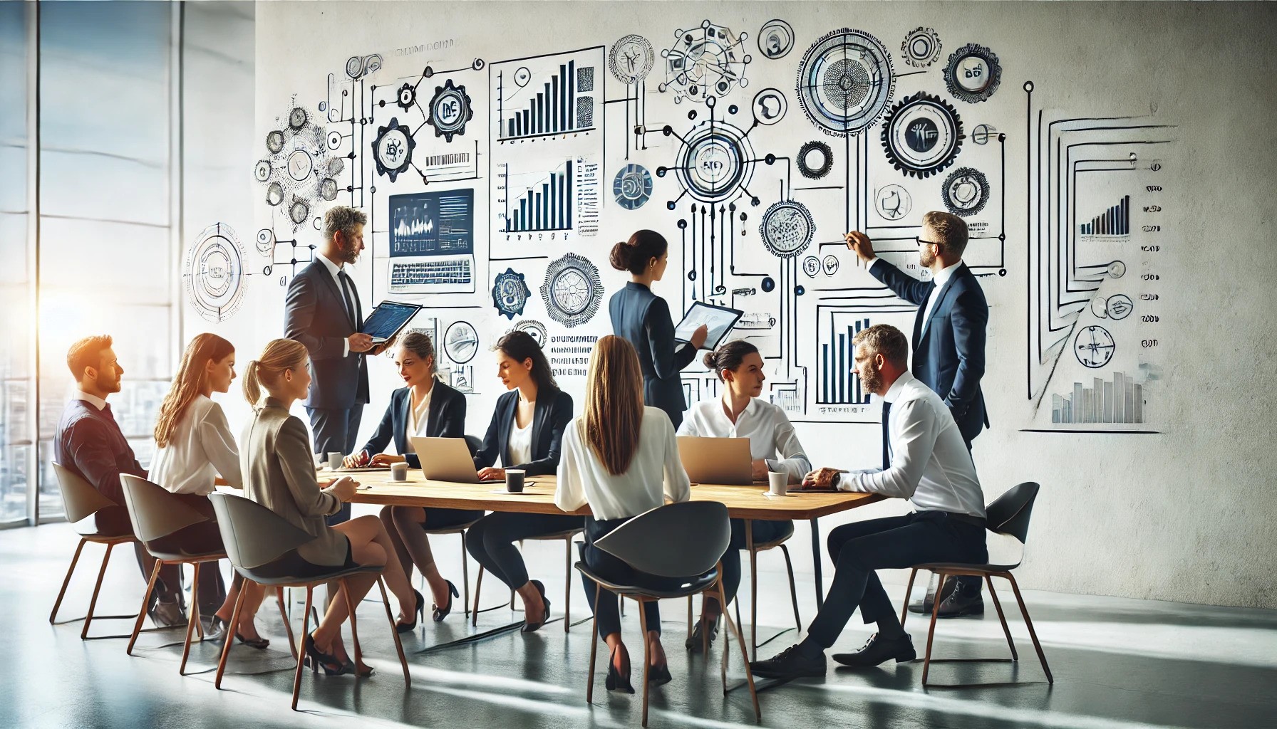 Team at work